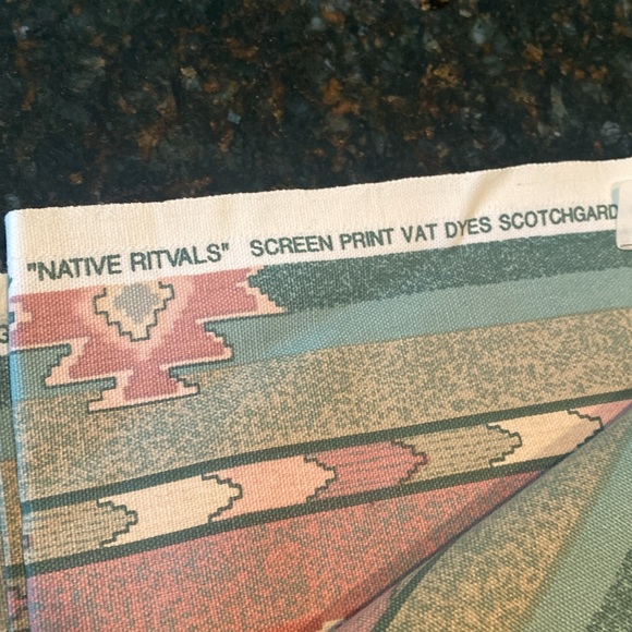 NWT  Mill Creek Fabrics, “Native Rituals” Screenprint - Picture 2 of 4